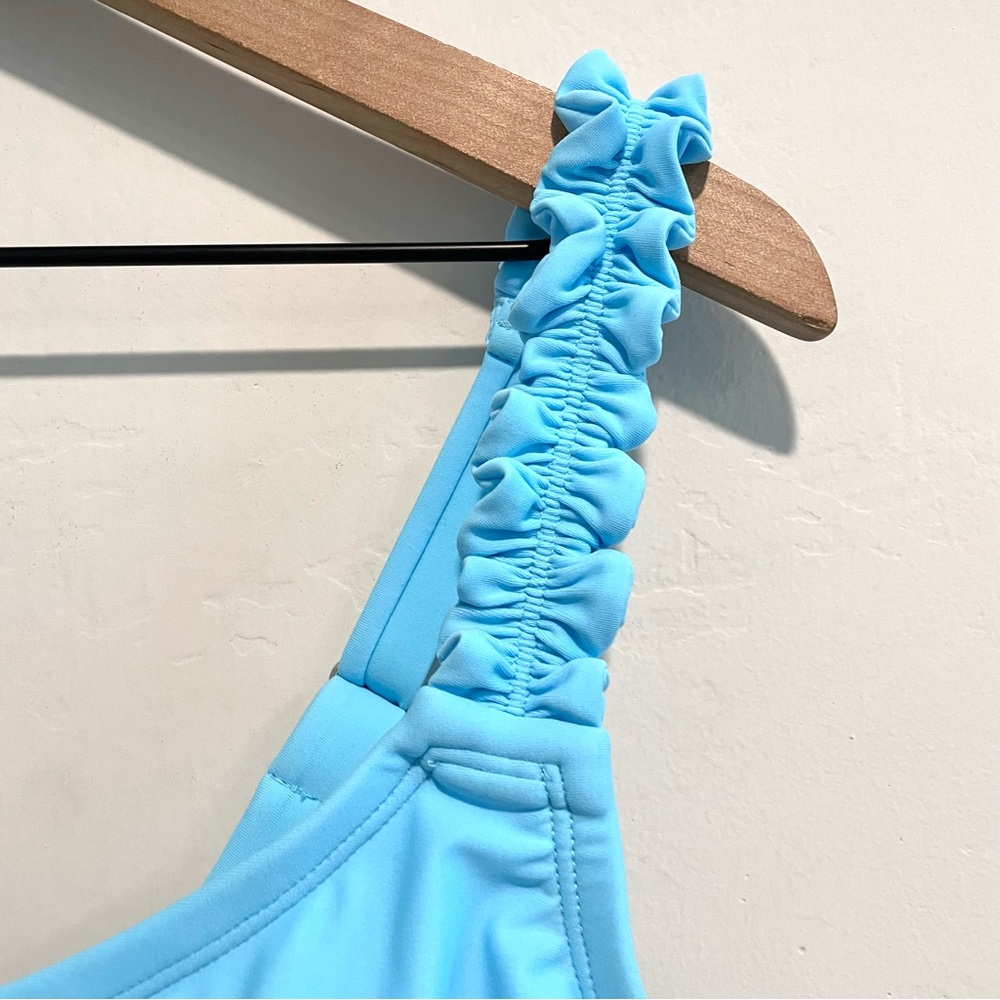 Wild Fable Ruffle Strap Swim Bikini Top - Picture 3 of 11